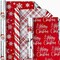 Wrapping Paper Roll - Metallic Shine Santa, Sleigh, Reindeer, Stripe, Plaid, Letterings, Snowflake for Christmas, New Year Celebration - 3 Rolls - 17 x 120 Inch Per Roll